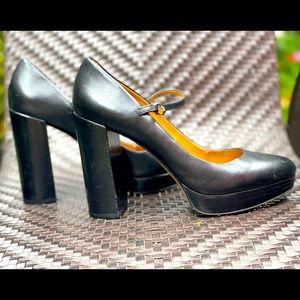 COACH Goldie Mary Jane platform *used* womens 9.5